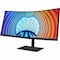 Samsung ViewFinity S34A654UBN 34" Class UW-QHD Curved Screen LCD Monitor - 21:9 - Black S34A654UBN - alternate 1