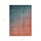 Homeroots 9' X 12' Gray and Red Orange Ombre Washable Non Skid Indoor Outdoor Area Rug 563734 - alternate 8