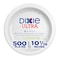 Dixie Disp Paper Plate, 10 1/8 in, SXP10W, PK500 SXP10W - alternate 1