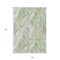 Homeroots 10' X 14' Sage Artichoke Green And Mint Green Geometric Washable Indoor Outdoor Area Rug 589247 - alternate 7