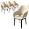 Leisuremod Vivara Collection Modern Dining Chair in Off White, 4PK VC23W4 - alternate 1