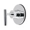 Kingston Brass Single-Handle Three-Way Diverter Valve with Round Trim Kit, Polished Chrome KS3031CML - alternate 1