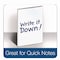 Tops Second Nature Recycled Unruled Memo Pads, Unruled, (100) White 4 x 6 Sheets, 12PK 74716 - alternate 16