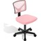 Simple Deluxe Low-Back Mesh Armless Office Chair, Swivel Rolling Computer Chair No Arms with Lumbar Support 3A88FNCHAIRC2077PK01 - alternate 1