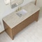 James Martin Vanities Hudson 60" Single Vanity, Honey Oak w/ 3 CM Tajnar Eclos Top 435-V60S-HNO-3TJR - alternate 9