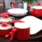 Oster Cocina San Jacinto Aluminum Cookware Set in Red Speckled Finish, Set of 9 112068.09 - alternate 5