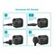 Monoprice Plug Adapter, Surge, Plug Converter, 5-15R, 1-15P, 0 ft., Black 9876 - alternate 6