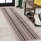 Jonathan Y Haynes Modern Double Stripe Black/Beige 2 ft. x 8 ft. Indoor/Outdoor Runner Rug SMB202D-28 - alternate 1