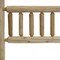 Homeroots Natural Light Honey Finish Cedar Log Double Headboard 370318 - alternate 5