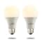 Bulbrite Solana Smart LED Wifi Light Bulb, A19 / E26 Base, 8W, 2200K-6500K, White Finish, 2PK 190121 - alternate 1