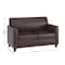 Flash Furniture Loveseat, 29" x 32-1/4", Upholstery Color: Brown BT-827-2-BN-GG - alternate 8