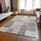 Homeroots 9' X 12' Beige Ivory And Taupe Striped Washable Indoor Outdoor Area Rug 613155 - alternate 8