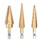 Performance Tool 3 pc. Step Drill Set, Titanium Coated, Hex Shank, Metal Wood Plastic W9003 - alternate 1