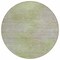 Homeroots 8' Sage And Artichoke Green Round Abstract Washable Indoor Outdoor Area Rug 587226 - alternate 6