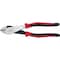 Klein Tools 8 1/8 in High Leverage Diagonal Cutting Plier Standard Cut Oval Nose Uninsulated J248-8 - alternate 1
