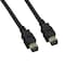 Sanoxy 10ft IEEE 1394a FireWire 400 6-pin to 6-pin, Black SNX-CBL-LDR-FW105-1110 - alternate 1