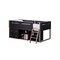 Homeroots 22" Black Six Tier Bookcase 485823 - alternate 6