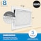 Simply 14x17.5x1 Merv 8, Pleated Air Filter, High Capacity, 6PK S-08-06-141751 - alternate 5