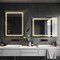 Homeroots 39" Clear Lighted Unframed Bathroom Vanity Mirror 564855 - alternate 6