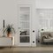 Sartodoors Hidden Door White 18x84 Solid Core Modern Interior QUADRO4522MF-WS-18x84-RH-I - alternate 1