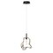 Euf Norah, Pendant, 13", Matte Black, Amber Glass 50788-033 - alternate 5