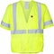 Ironwear Hi-Vis FR Safety Vest w/Sleeves M Class 3 , Hook & Loop 5 Pockets 1294FR-L-M - alternate 1