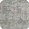 Homeroots 8' Pewter And Ivory Round Abstract Washable Indoor Outdoor Area Rug 615448 - alternate 6