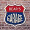 Signmission Bear's Garage, 6 Inch X 6 Inch, Plastic Sign SHI-P-6-383-BEAR - alternate 6