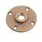 Ironwerks Designs 3/4in Female NPT Threaded Brass Floor Flange Class 125 PSI, Higher Corrosion Resistance, Lead Free BRFL34 - alternate 1