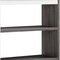 Homeroots 69" Cream Wood Five Tier Etagere Bookcase 630387 - alternate 5