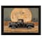 Homeroots Harvest Moon 1 Black Framed Print Kitchen Wall Art 415868 - alternate 1