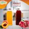 Ecoquality 10oz Empty Clear Plastic Bottles with Tamper Evident Cap For Juices, Milk, Smoothies, 5PK EQ10CLJU-5 - alternate 6