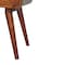 Homeroots 19" Brown Solid Wood Square One Drawer Nightstand 651573 - alternate 8