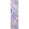 Homeroots 2' X 8' Gray and Purple Abstract Washable Non Skid Indoor Outdoor Runner Rug 559407 - alternate 5