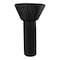 Jonathan Y Archer 37" Modern Minimalist Pleated Shade Floor Lamp, Black JYL9104A - alternate 1