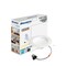 Bulbrite 6 in. 3000K Integrated LED Recessed Retrofit Light Kit for 75-Watt Equivalent, 4PK 861491 - alternate 5