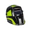 Forney Velocity Series ADF Welding Helmet, 3-Point Ratchet Harness Headgear, UV/IR Lens, Black/Green 55732 - alternate 10