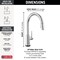 Delta Trinsic VoiceIQ Single-Handle Pull-Down Kitchen Faucet with Touch2O Technology 9159TV-DST - alternate 5