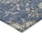 Homeroots 8' Blue Brown And Beige Round Floral Washable Indoor Outdoor Area Rug 605457 - alternate 7