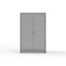 Strong Hold 14 GA Bin Cabinet with 3 Shelves - 48 In W. x 75 In. H x 24 In. D - 156 Blue Bins 46-BBS-243-156B-L - alternate 2