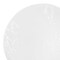 Smarty Had A Party 10.25" White with Silver Antique Floral Round Disposable Plastic Dinner Plates (120 Plates), 120PK 920WHS-CASE - alternate 5