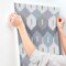 A-Street Prints Abilene Denim Ikat Wallpaper 4147-27407 - alternate 5
