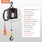 Vevor Electric Chain Hoist Single Phase Crane Hoist 1100 lbs Load 15 ft Lifting BDH500B - alternate 5