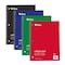C-Line Products 9" x 11" Assorted College Ruled 3-Subject Spiral Notebook, 1/EA, 12/BX 22400-CT - alternate 1