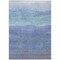 Homeroots 3' X 5' Blue Teal Blue And Sky Blue Abstract Washable Indoor Outdoor Area Rug 618136 - alternate 9