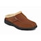 Orthofeet Asheville Mens Slipper Brown, Size 7.5 S331 - alternate 1