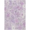 Homeroots 5' X 8' Lavender Purple And Lilac Floral Washable Indoor Outdoor Area Rug 611199 - alternate 6