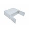 Cambridge Radiance 36in.Wx24in.Dx12in.H Ready to Assemble Slab Wall Bridge Kitchen Cabinet in White Gloss SA-W361224-WG-KIT - alternate 8