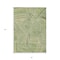 Homeroots 5' X 8' Green And Olive Green Geometric Washable Indoor Outdoor Area Rug 594780 - alternate 5