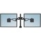 Fellowes PROFESSIONAL SERIES DEPTH ADJUSTABLE DUAL MONITOR ARM FEATURES TWO MONITOR ARMS 8041701 - alternate 1